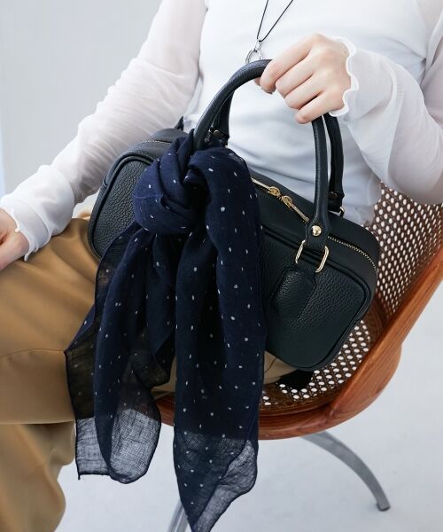 le.coeur blanc / ルクールブラン バンダナ・スカーフ | 《WEB限定アイテム》アソート柄スカーフ | 詳細4