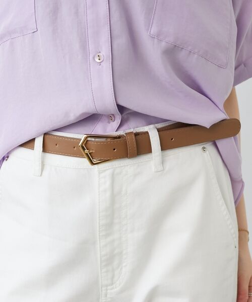 le.coeur blanc / ルクールブラン ベルト・サスペンダー | ニュアンスバックルベルト | 詳細3