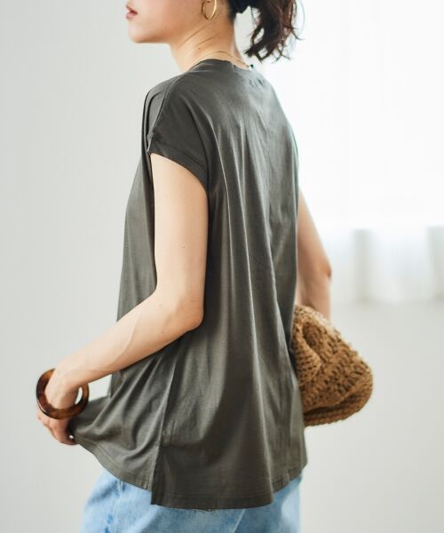 le.coeur blanc / ルクールブラン Tシャツ | シアーフレンチTEE | 詳細23