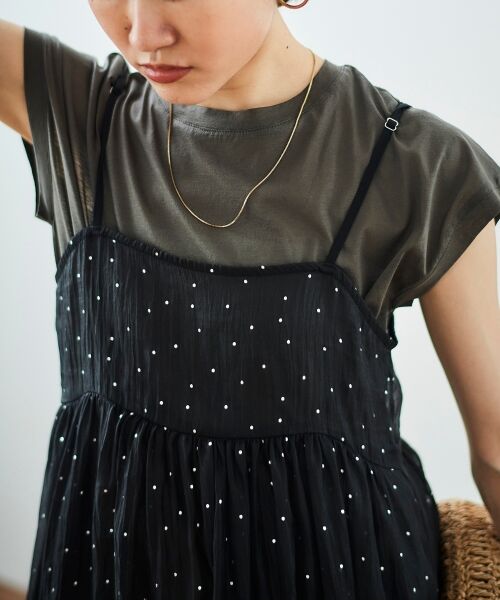 le.coeur blanc / ルクールブラン Tシャツ | シアーフレンチTEE | 詳細24