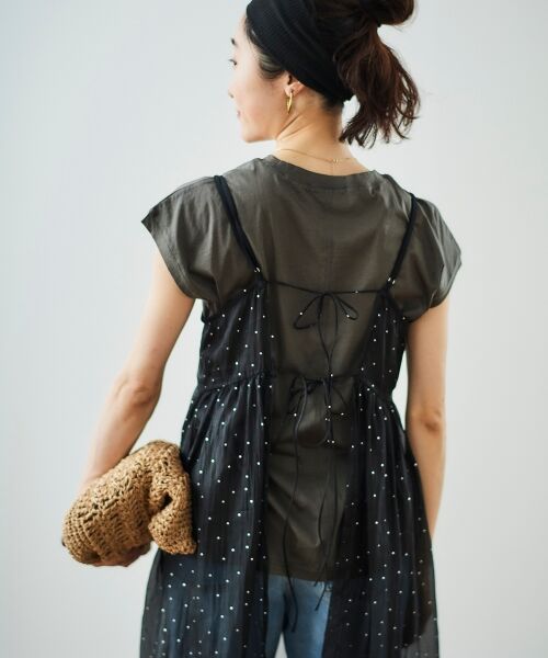 le.coeur blanc / ルクールブラン Tシャツ | シアーフレンチTEE | 詳細26