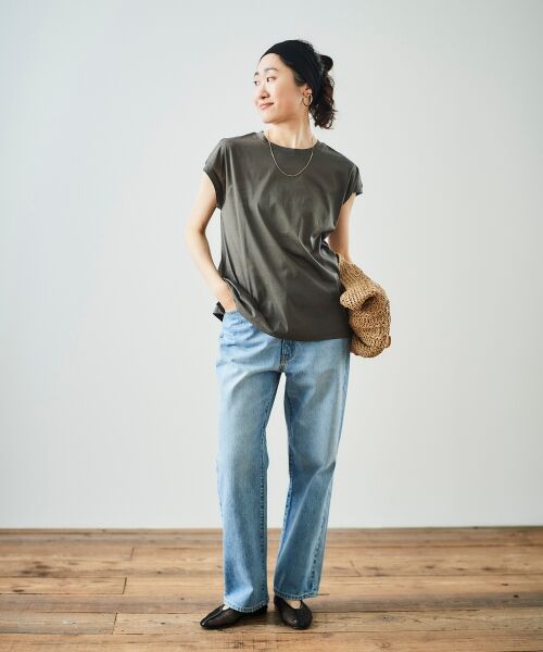 le.coeur blanc / ルクールブラン Tシャツ | シアーフレンチTEE | 詳細27