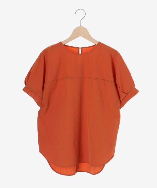 le.coeur blanc / ルクールブラン シャツ・ブラウス | 《接触冷感》ナイロンストレッチスリーブタックブラウス | 詳細1