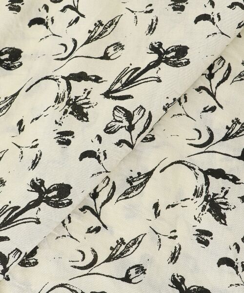 le.coeur blanc / ルクールブラン ロング・マキシ丈スカート | フラワーモチーフフレアスカート | 詳細22