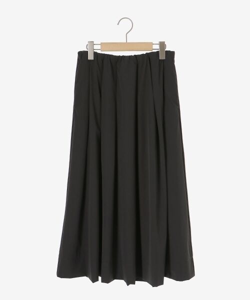 le.coeur blanc / ルクールブラン ロング・マキシ丈スカート | 《接触冷感》ナイロンストレッチタックギャザースカート | 詳細21