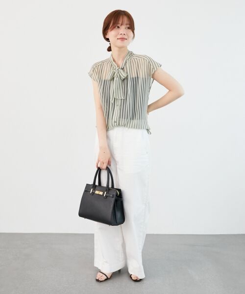 le.coeur blanc / ルクールブラン デニムパンツ | 《軽めな素材で夏も快適》ライトオンスデニムワイドパンツ | 詳細17