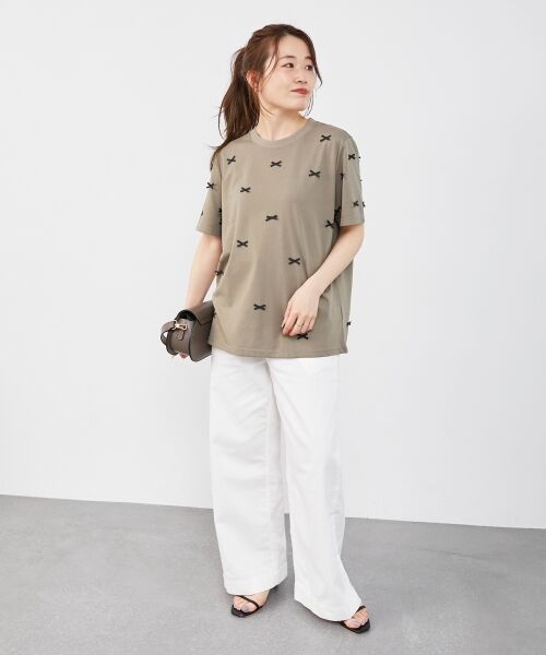 le.coeur blanc / ルクールブラン デニムパンツ | 《軽めな素材で夏も快適》ライトオンスデニムワイドパンツ | 詳細24