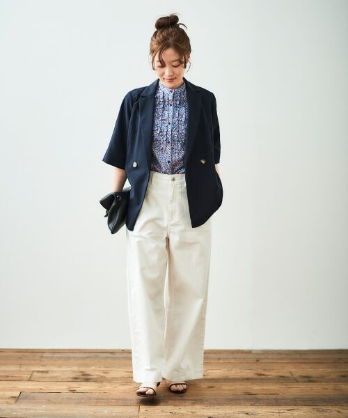 le.coeur blanc / ルクールブラン デニムパンツ | 《軽めな素材で夏も快適》ライトオンスデニムワイドパンツ | 詳細30