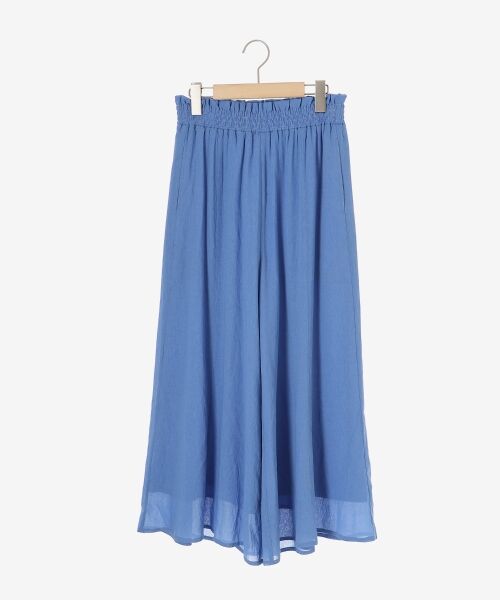 le.coeur blanc / ルクールブラン その他パンツ | 《手洗い可能》シアーワイドフレアパンツ | 詳細1