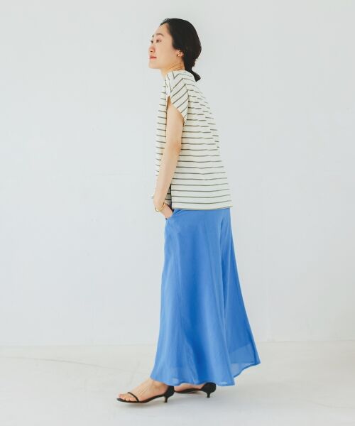 le.coeur blanc / ルクールブラン その他パンツ | 《手洗い可能》シアーワイドフレアパンツ | 詳細5