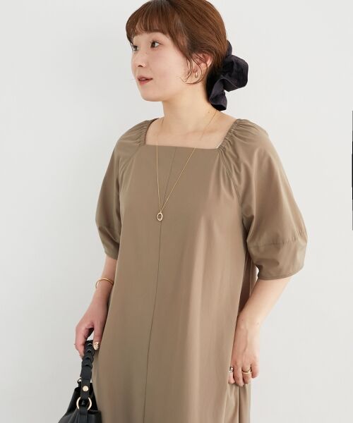 le.coeur blanc / ルクールブラン ロング・マキシ丈ワンピース | 《接触冷感》ナイロンストレッチ2WAYワンピース | 詳細10