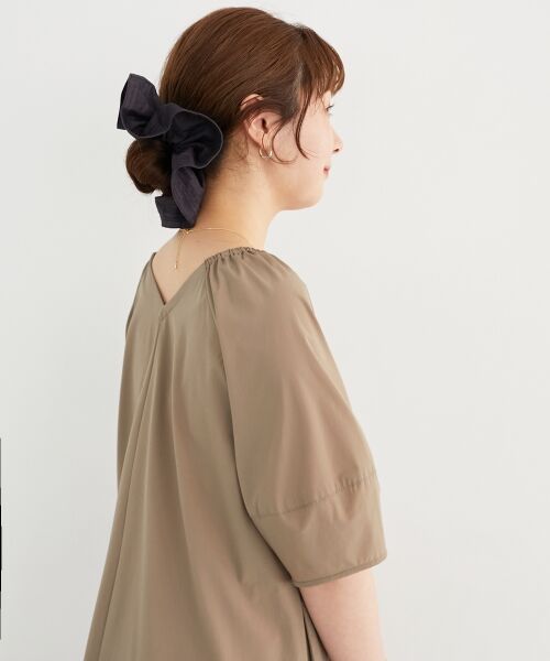 le.coeur blanc / ルクールブラン ロング・マキシ丈ワンピース | 《接触冷感》ナイロンストレッチ2WAYワンピース | 詳細11