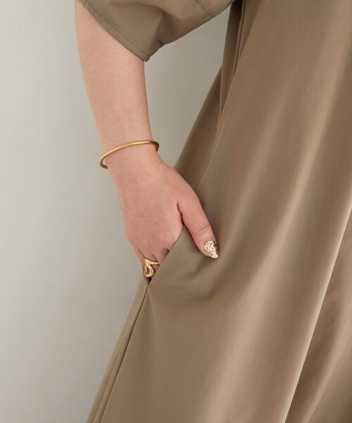 le.coeur blanc / ルクールブラン ロング・マキシ丈ワンピース | 《接触冷感》ナイロンストレッチ2WAYワンピース | 詳細13