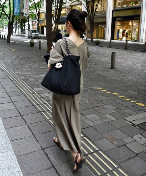 le.coeur blanc / ルクールブラン ロング・マキシ丈ワンピース | 《接触冷感》ナイロンストレッチ2WAYワンピース | 詳細19