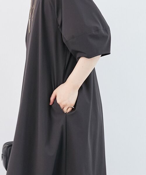 le.coeur blanc / ルクールブラン ロング・マキシ丈ワンピース | 《接触冷感》ナイロンストレッチ2WAYワンピース | 詳細26