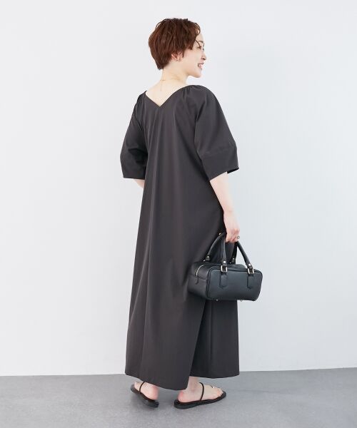 le.coeur blanc / ルクールブラン ロング・マキシ丈ワンピース | 《接触冷感》ナイロンストレッチ2WAYワンピース | 詳細27