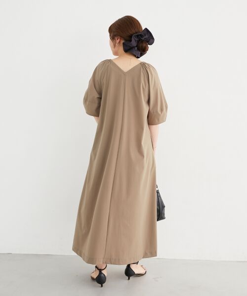 le.coeur blanc / ルクールブラン ロング・マキシ丈ワンピース | 《接触冷感》ナイロンストレッチ2WAYワンピース | 詳細5