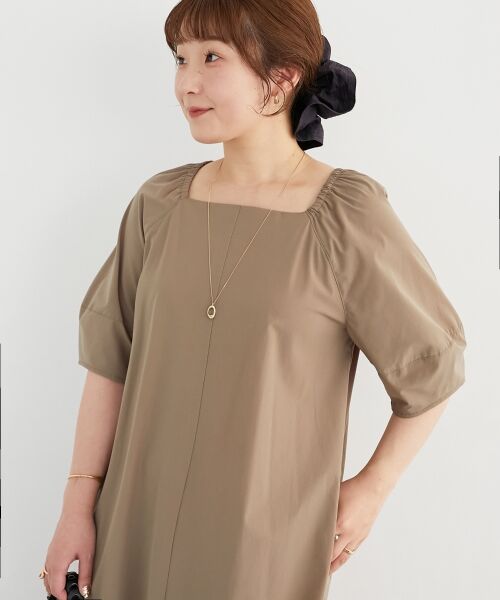 le.coeur blanc / ルクールブラン ロング・マキシ丈ワンピース | 《接触冷感》ナイロンストレッチ2WAYワンピース | 詳細8