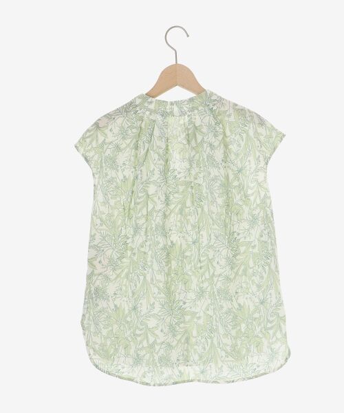 le.coeur blanc / ルクールブラン シャツ・ブラウス | ボタニカルプリントリボンフレンチブラウス | 詳細28
