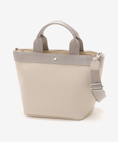 le.coeur blanc / ルクールブラン トートバッグ | シュリンク舟型2wayトート | 詳細6