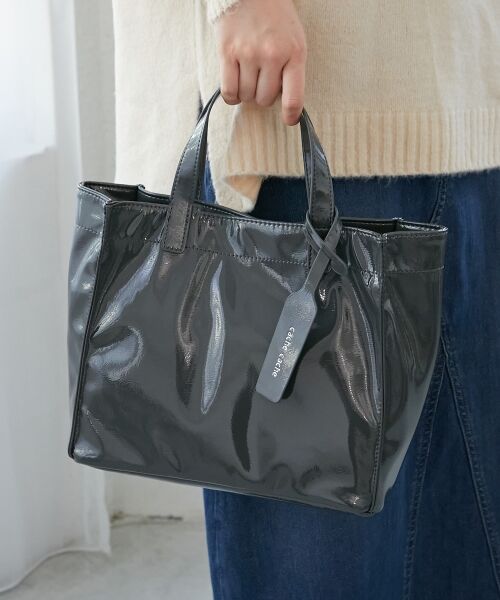 le.coeur blanc / ルクールブラン トートバッグ | エナメルトートバッグS | 詳細2