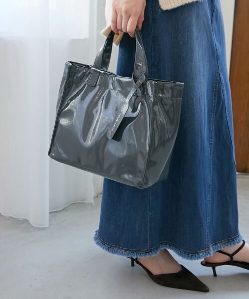 le.coeur blanc / ルクールブラン トートバッグ | エナメルトートバッグS | 詳細3