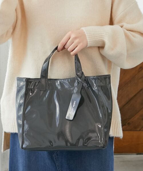 le.coeur blanc / ルクールブラン トートバッグ | エナメルトートバッグS | 詳細4