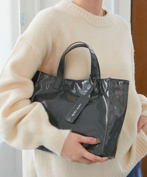 le.coeur blanc / ルクールブラン トートバッグ | エナメルトートバッグS | 詳細6