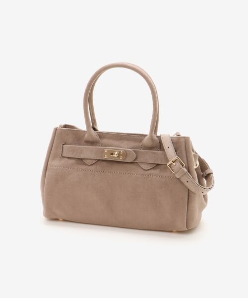 le.coeur blanc / ルクールブラン トートバッグ | スエードスクエアトート | 詳細2