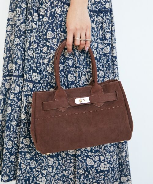 le.coeur blanc / ルクールブラン トートバッグ | スエードスクエアトート | 詳細26