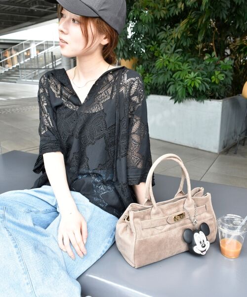 le.coeur blanc / ルクールブラン トートバッグ | スエードスクエアトート | 詳細3