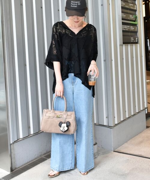 le.coeur blanc / ルクールブラン トートバッグ | スエードスクエアトート | 詳細4