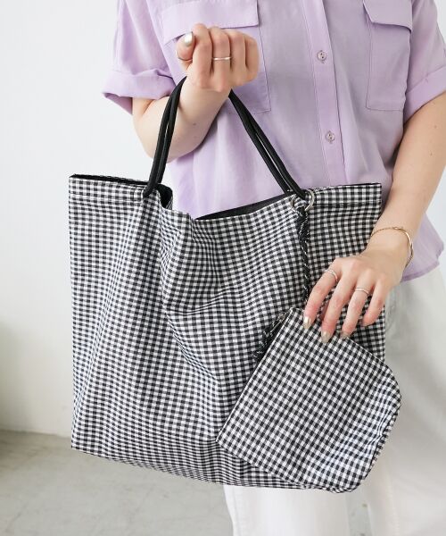 le.coeur blanc / ルクールブラン トートバッグ | ナイロンパッカブルトート | 詳細7