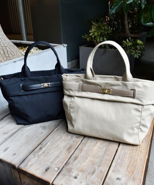 le.coeur blanc / ルクールブラン トートバッグ | ナイロンベルトデザイン2wayトート | 詳細1