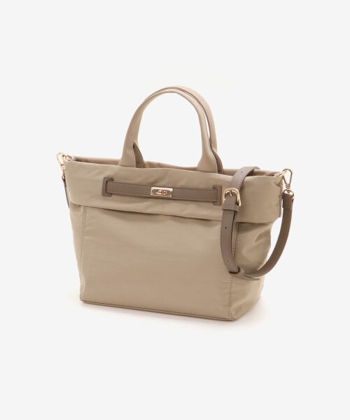 le.coeur blanc / ルクールブラン トートバッグ | ナイロンベルトデザイン2wayトート | 詳細11