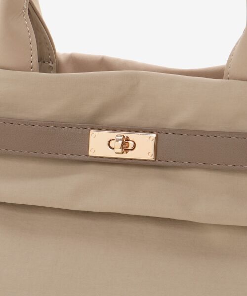 le.coeur blanc / ルクールブラン トートバッグ | ナイロンベルトデザイン2wayトート | 詳細20