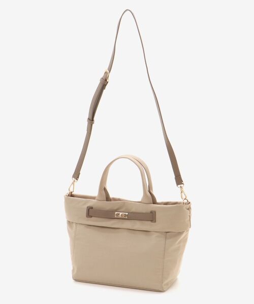 le.coeur blanc / ルクールブラン トートバッグ | ナイロンベルトデザイン2wayトート | 詳細22