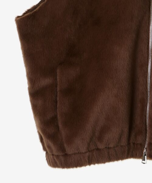 le.coeur blanc / ルクールブラン その他アウター | ファーフードベスト | 詳細22