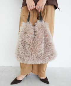 le.coeur blanc / ルクールブラン トートバッグ | ビッグエコファーバッグ