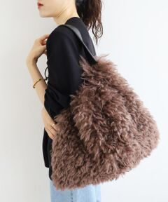 le.coeur blanc / ルクールブラン トートバッグ | ビッグエコファーバッグ