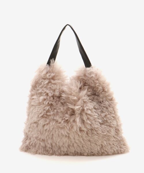 le.coeur blanc / ルクールブラン トートバッグ | ビッグエコファーバッグ | 詳細20