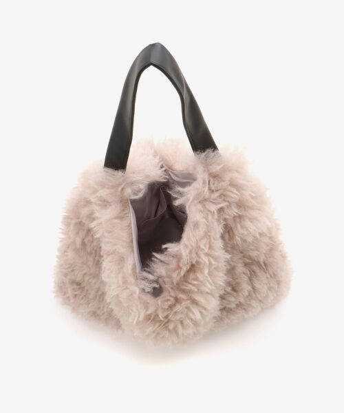 le.coeur blanc / ルクールブラン トートバッグ | ビッグエコファーバッグ | 詳細22