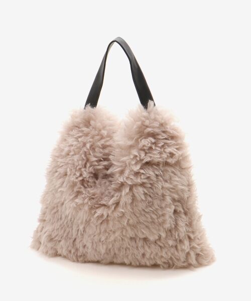 le.coeur blanc / ルクールブラン トートバッグ | ビッグエコファーバッグ | 詳細9