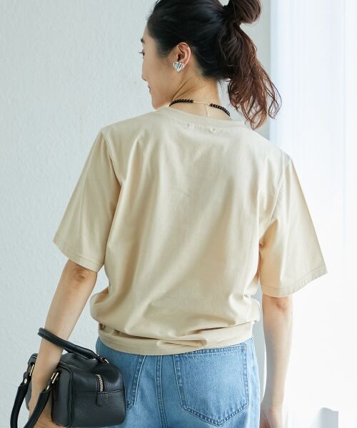 le.coeur blanc / ルクールブラン Tシャツ | 《手洗い可能》Les Grands BoulevardsロゴTシャツ | 詳細15