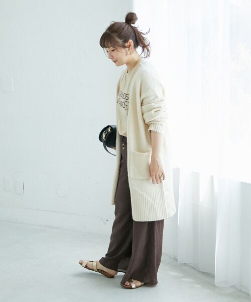 le.coeur blanc / ルクールブラン Tシャツ | 《手洗い可能》Les Grands BoulevardsロゴTシャツ | 詳細23