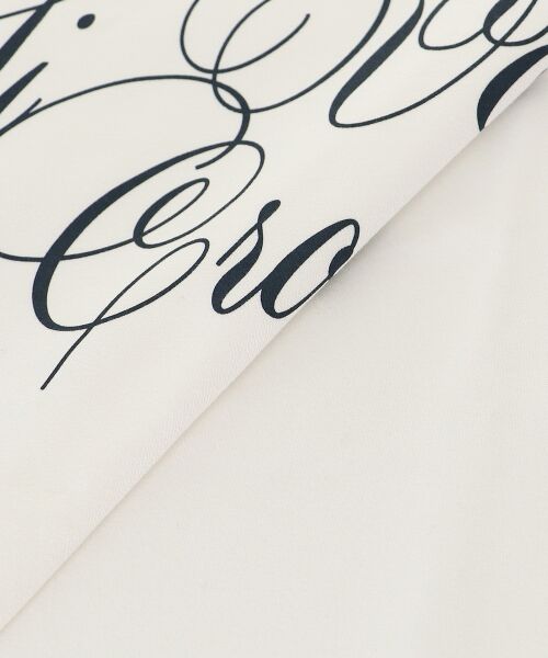 le.coeur blanc / ルクールブラン Tシャツ | 《手洗い可能》ニュアンスロゴTシャツ | 詳細30