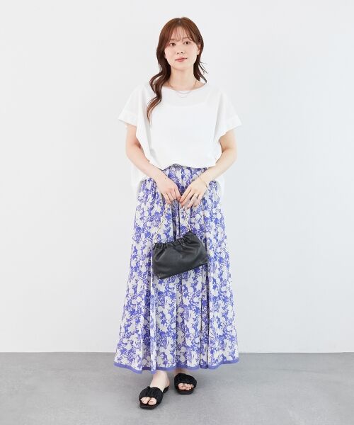 le.coeur blanc / ルクールブラン カットソー | 《肌離れも良く乾きも早い◎》カノコカットプルオーバー | 詳細13