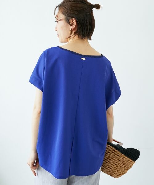 le.coeur blanc / ルクールブラン カットソー | 《肌離れも良く乾きも早い◎》カノコカットプルオーバー | 詳細21