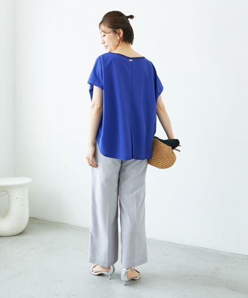 le.coeur blanc / ルクールブラン カットソー | 《肌離れも良く乾きも早い◎》カノコカットプルオーバー | 詳細24