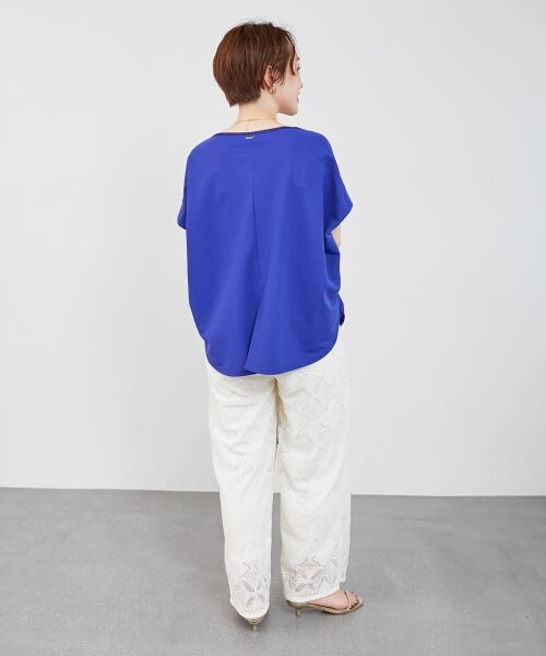 le.coeur blanc / ルクールブラン カットソー | 《肌離れも良く乾きも早い◎》カノコカットプルオーバー | 詳細26